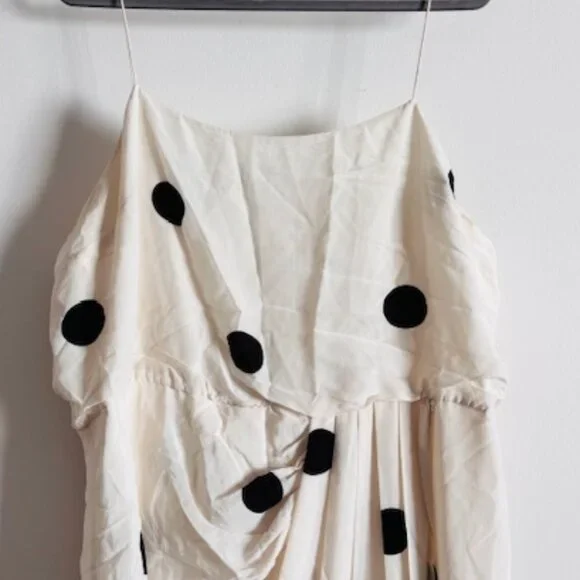 Derek Lam 10 Crosby Polka Dot Cami Dress - size 20 - Picture 6 of 8